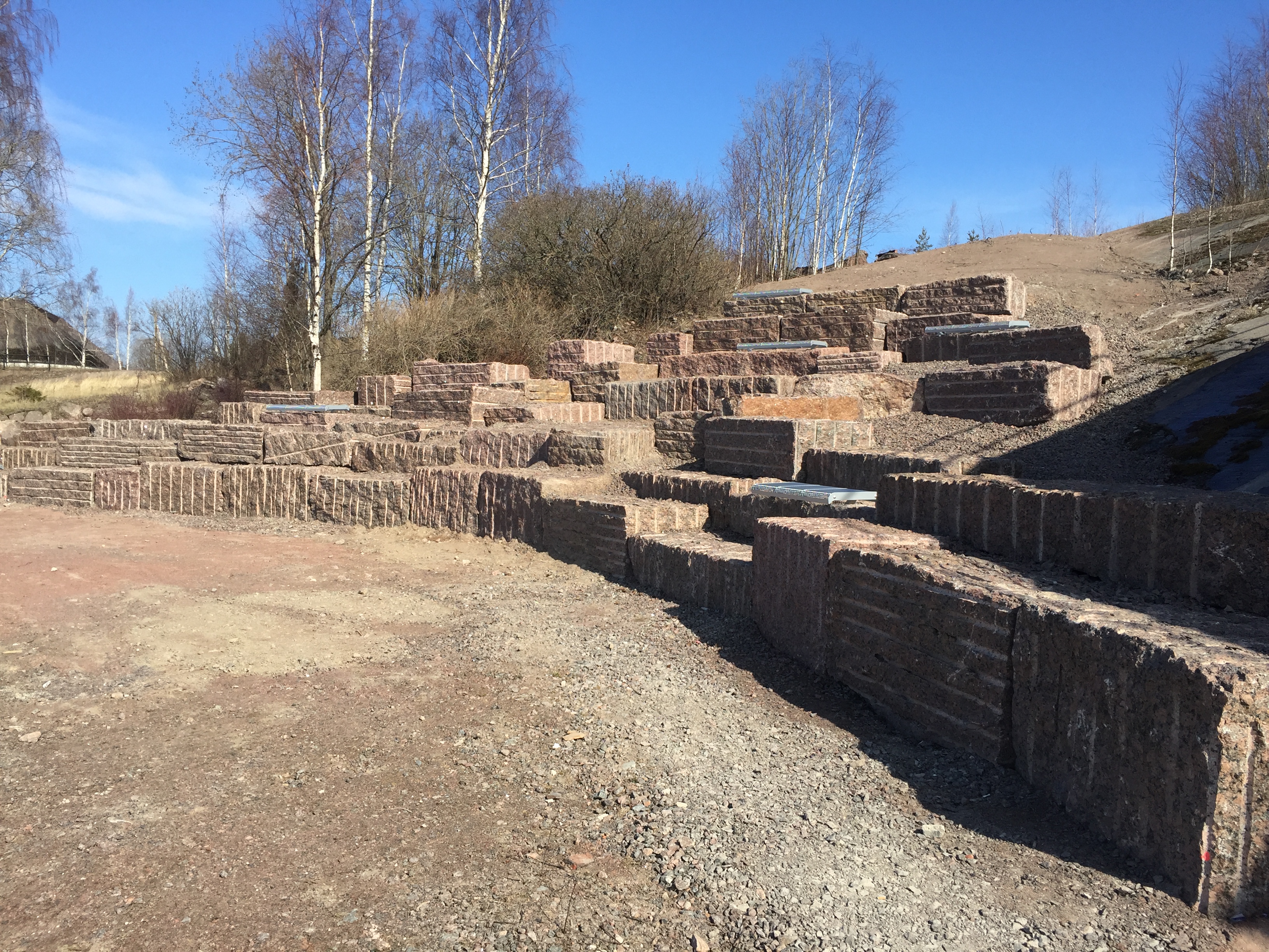 Skeittirampin katsomo Katariinan meripuisto Kotka