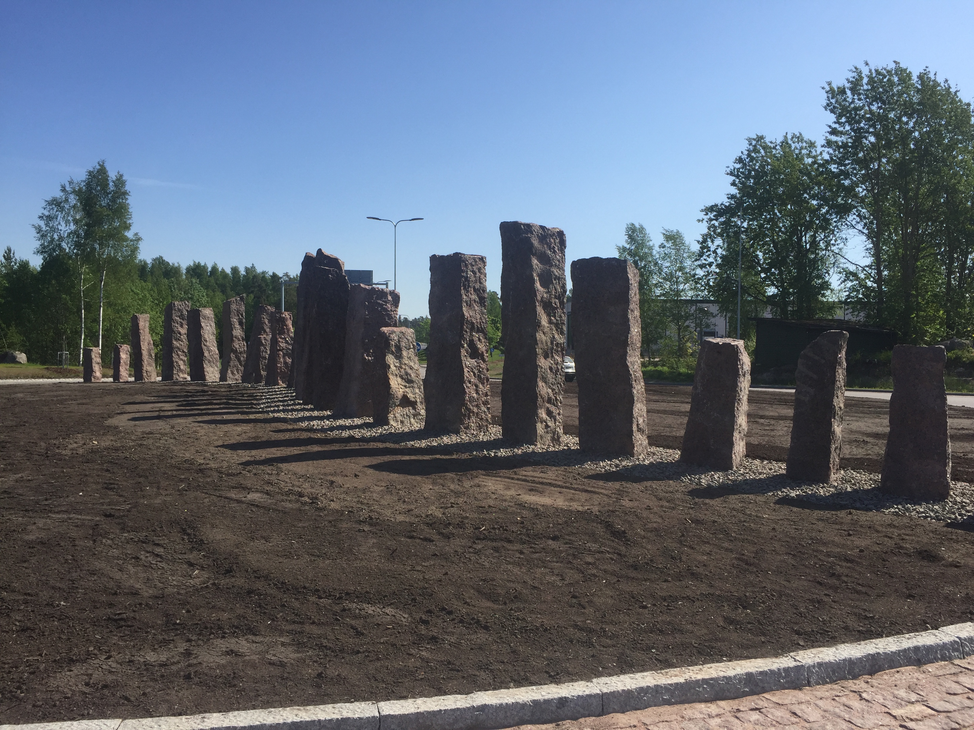 Uittov&auml;yl&auml;n kiertoliittym&auml; Kotkassa